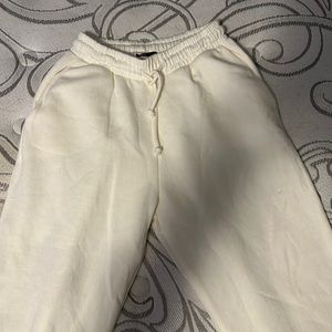 Zara cream colored size small sweats